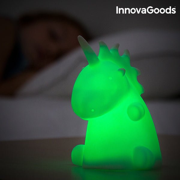 Многоцветна Лампа Еднорог LEDicorn InnovaGoods - ELIARD.BG