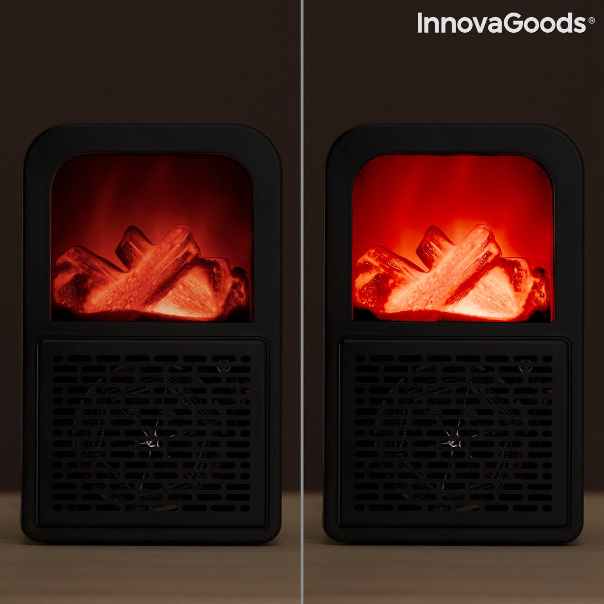 Настолен Нагревател с Ефект на Пламък 3D Flehatt InnovaGoods - ELIARD.BG