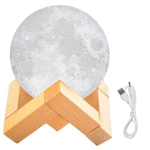 Нощна лампа Moon 8см - ELIARD.BG