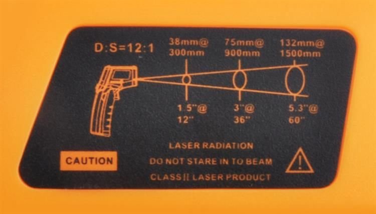 Пирометър - лазерен термометър - ELIARD.BG
