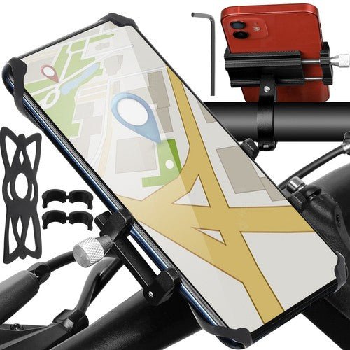 Поставка за телефон за велосипед с ластик U18282 - ELIARD.BG