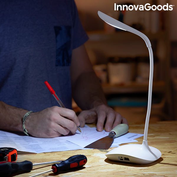Презареждаща се Сенсорна LED Лампа за Маса Lum2Go InnovaGoods - ELIARD.BG