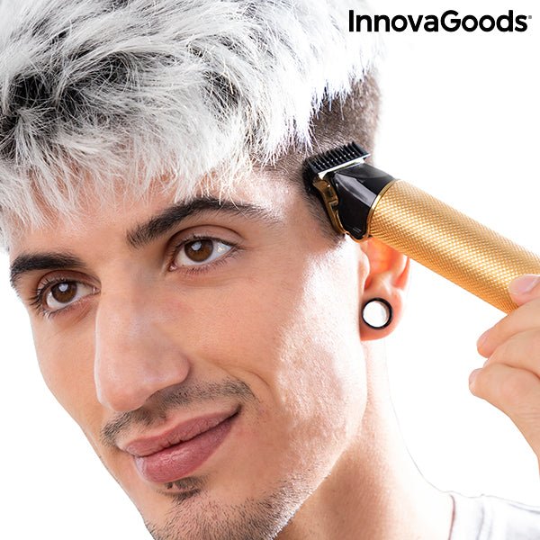 Професионална акумулаторна машинка за подстригване на коса с аксесоари Stytrim InnovaGoods - ELIARD.BG