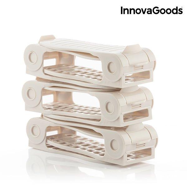 Регулируем Органайзер за Обувки Shoe Rack InnovaGoods (6 Чифта) - ELIARD.BG