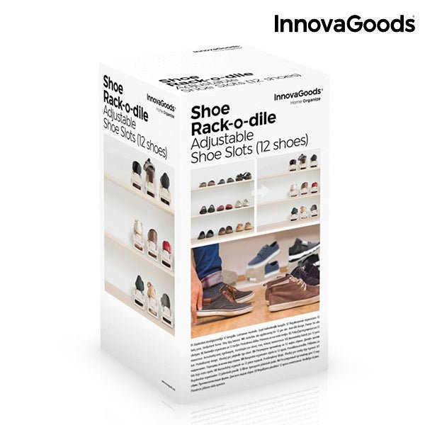 Регулируем Органайзер за Обувки Shoe Rack InnovaGoods (6 Чифта) - ELIARD.BG