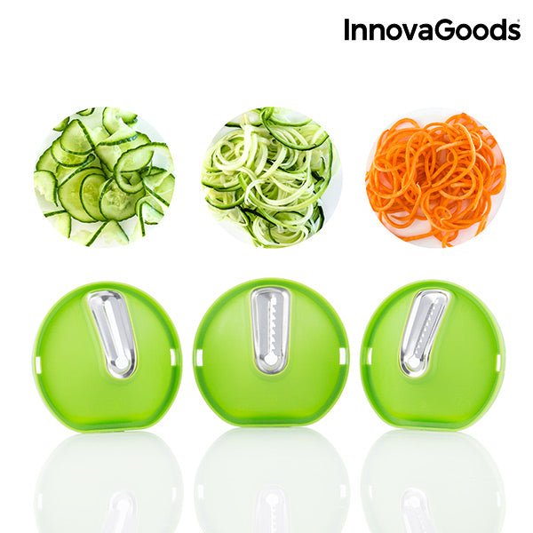 Резачка за Зеленчуци на Спирали 3 в 1 InnovaGoods - ELIARD.BG