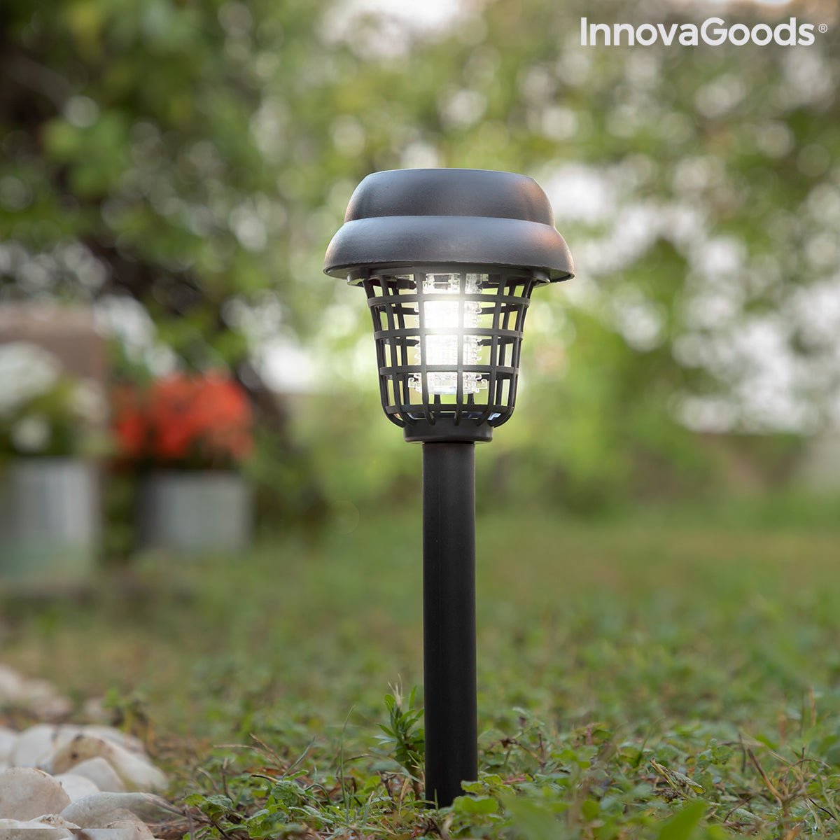 Слънчева Лампа против Комари за Градина Garlam InnovaGoods - ELIARD.BG