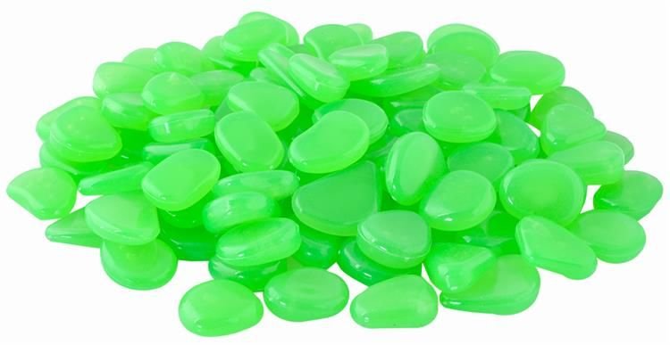 Светещи камъни - зелен комплект 100бр - ELIARD.BG