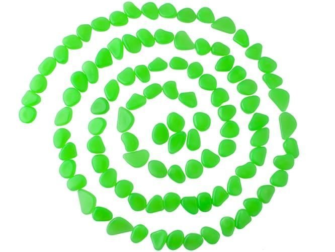 Светещи камъни - зелен комплект 100бр - ELIARD.BG