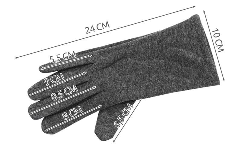 Тактилни ръкавици R6412 - сиви - ELIARD.BG