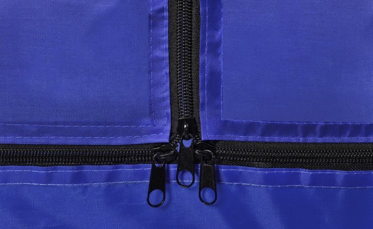 Текстилна кошара за игра 115х65 см тъмно синя - ELIARD.BG